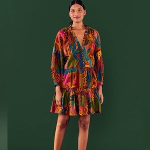 Farm Rio Jungle Mini Dress